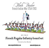 French Indian War 1754-1763: French Regular Infantry