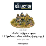 Bolt Action Fallschirmjager 10.5cm LG40/1 recoilless artillery (1943-45)